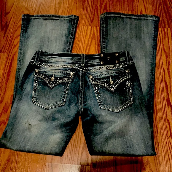 Miss Me Jeans Size 3x30 Flare Excellent 